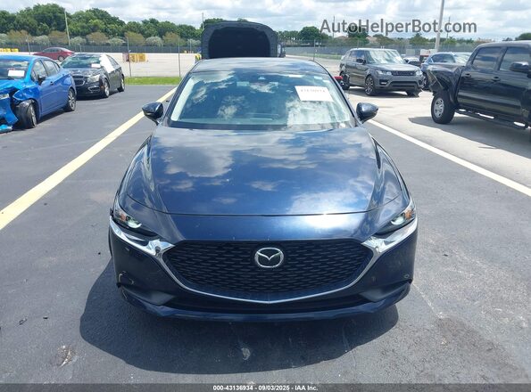 JM1BPAALXM1325144 2021 MAZDA 3 Blue ხელსაწყოთა პანელის ხედი