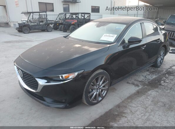 JM1BPABL7M1324404 2021 MAZDA 3 Black Առջևի ձախ երեք քառորդ տեսարան