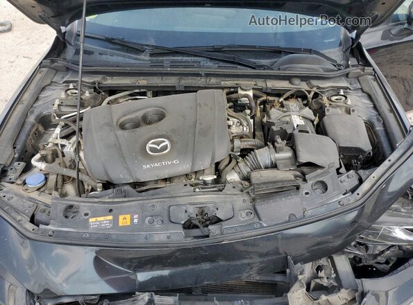 JM1BPACL2M1328701 2021 MAZDA 3 Черный Вид задней части салона