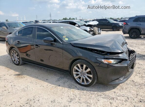 JM1BPACL2M1328701 2021 MAZDA 3 Черный Передняя правая четверть