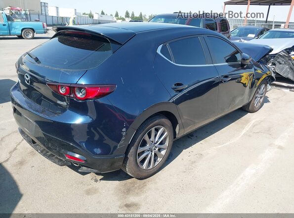 JM1BPAJL0M1308563 2021 MAZDA 3 Blue Հետևի աջ