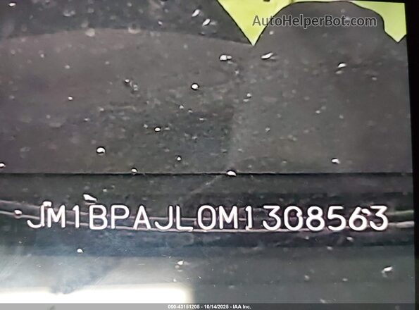 JM1BPAJL0M1308563 2021 MAZDA 3 Blue Շարժիչի բաժամունքի տեսք