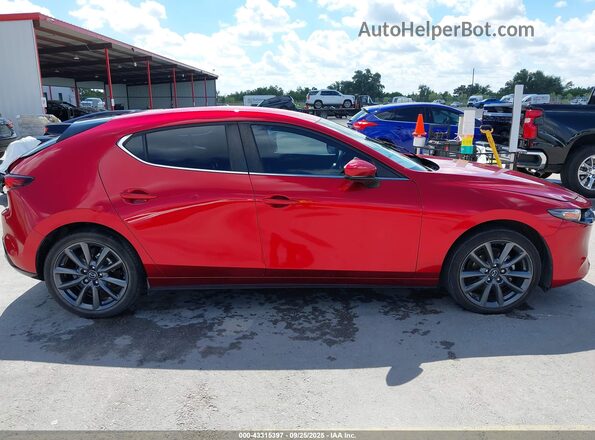 JM1BPAKM6P1604733 2023 MAZDA 3 Red Vista interior trasera