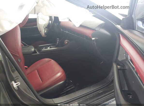 JM1BPAML3M1310609 2021 MAZDA 3 Gray Widok wnętrza z przodu