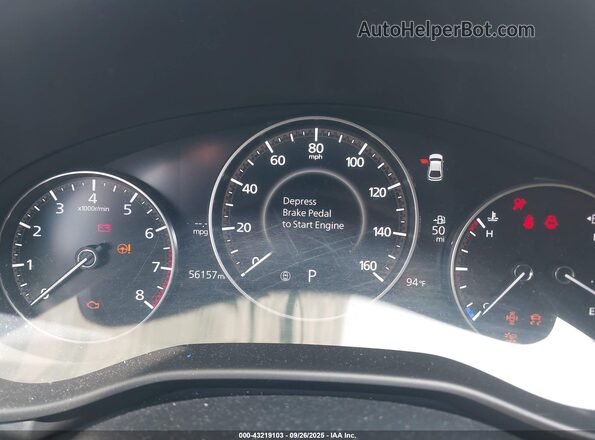 JM1BPAML3M1310609 2021 MAZDA 3 Gray Widok tylnych siedzeń