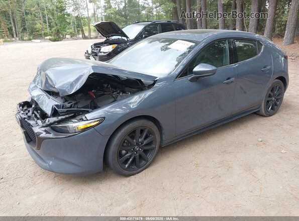 JM1BPAML9M1344053 2021 MAZDA 3 Серый Передняя левая четверть