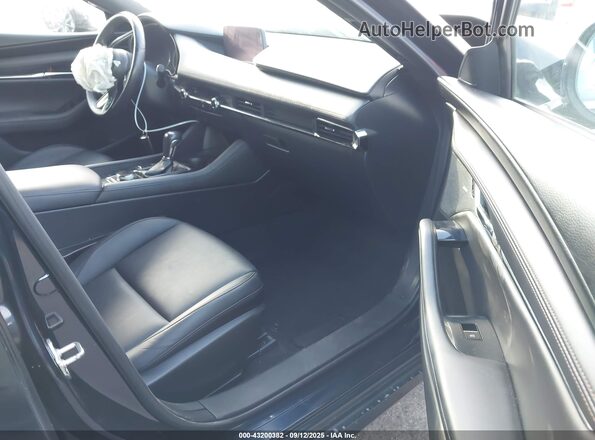 JM1BPAMM0L1174267 2020 MAZDA 3 Black Widok wnętrza z przodu