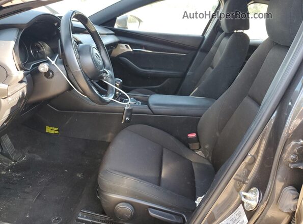 JM1BPAMM6K1146455 2019 MAZDA 3 Gray Front interior view