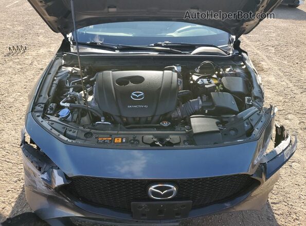 JM1BPAMM6K1146455 2019 MAZDA 3 Gray Rear interior view