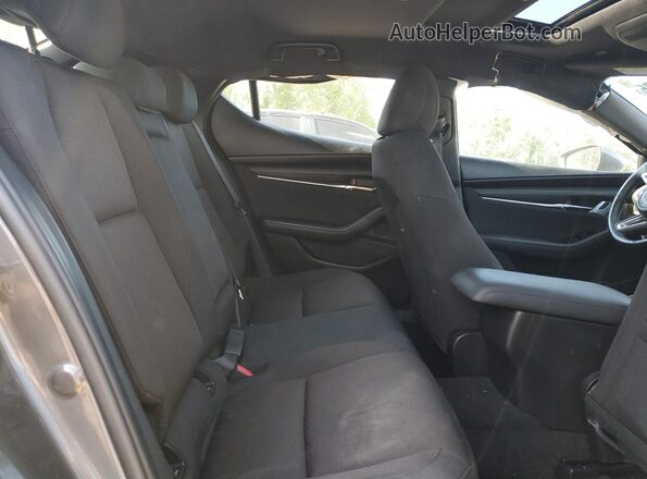 JM1BPAMM6K1146455 2019 MAZDA 3 Gray Rear seats view