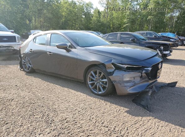 JM1BPAMM6K1146455 2019 MAZDA 3 Gray Front right