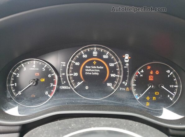 JM1BPBCL8M1331107 2021 MAZDA 3 Синий Вид щитка приборов