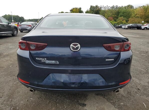 JM1BPBCL8M1331107 2021 MAZDA 3 Синий Вид сзади