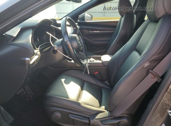 JM1BPBKL2M1348843 2021 MAZDA 3 Gray Widok wnętrza z przodu