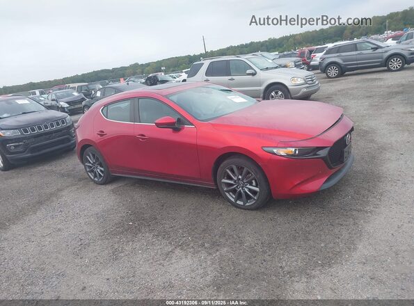 JM1BPBLL9M1339037 2021 MAZDA 3 Red Rear interior view