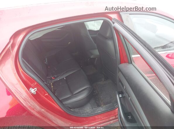 JM1BPBLL9M1339037 2021 MAZDA 3 Red VIN sticker view