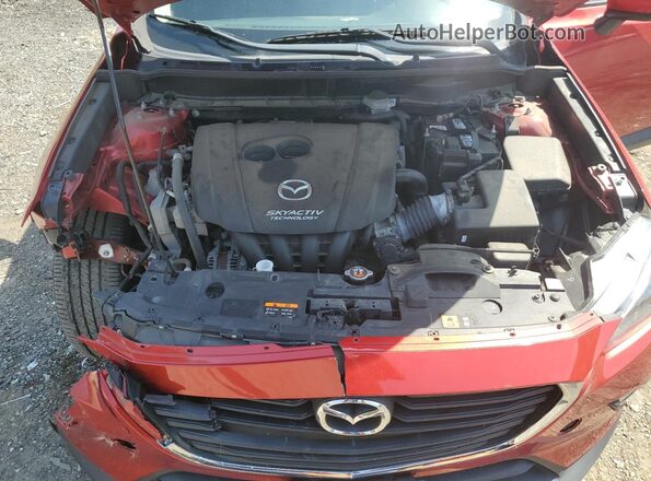 JM1DKFC78J0320093 2018 MAZDA CX-3 Красный 