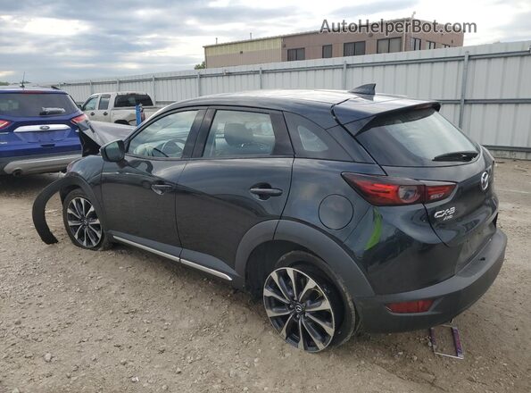 JM1DKFD76K0444508 2019 MAZDA CX-3 Черный Задняя левая четверть