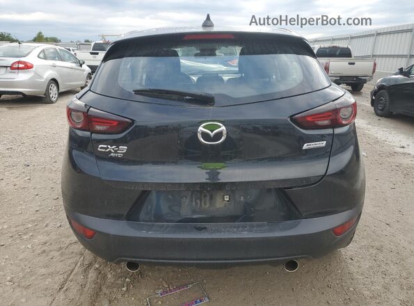 JM1DKFD76K0444508 2019 MAZDA CX-3 Черный Вид сзади