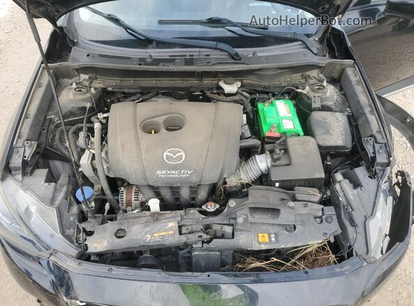 JM1DKFD76K0444508 2019 MAZDA CX-3 Черный Вид задней части салона