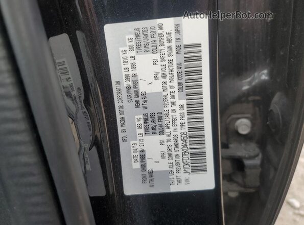 JM1DKFD76K0444508 2019 MAZDA CX-3 Черный Вид подкапотного пространства