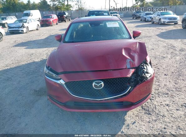 JM1GL1TY4M1614997 2021 MAZDA 6 Red Vista del cuadro de instrumentos