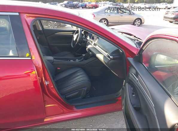 JM1GL1TY4M1614997 2021 MAZDA 6 Red Vista interior delantera