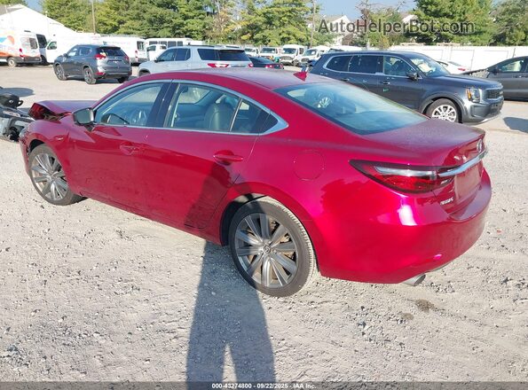 JM1GL1TY4M1614997 2021 MAZDA 6 Red Trasero izquierdo