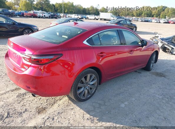 JM1GL1TY4M1614997 2021 MAZDA 6 Red Trasero derecho