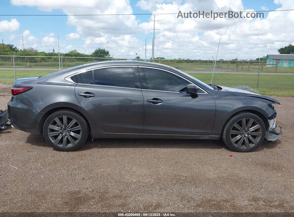 JM1GL1TY9L1513226 2020 MAZDA 6 Gray სალონის 360-გრადუსიანი ხედი