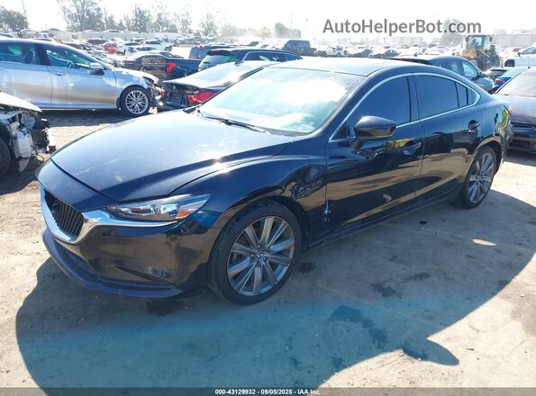 JM1GL1TYXL1511775 2020 MAZDA 6 Черный Передняя левая четверть