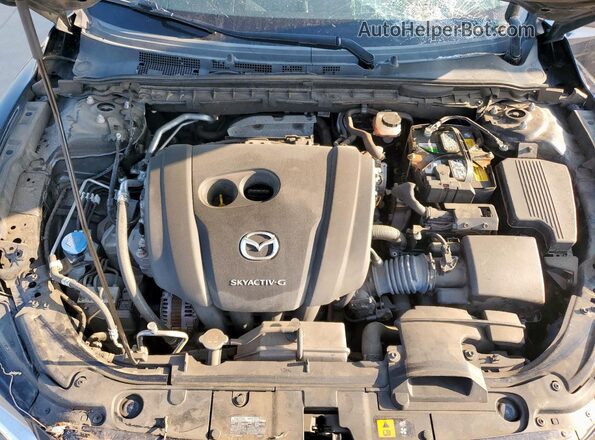 JM1GL1UM9L1519118 2020 MAZDA 6 Blue Widok wnętrza z tyłu