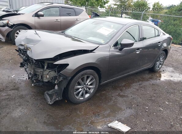 JM1GL1UMXJ1303193 2018 MAZDA 6 Серый 