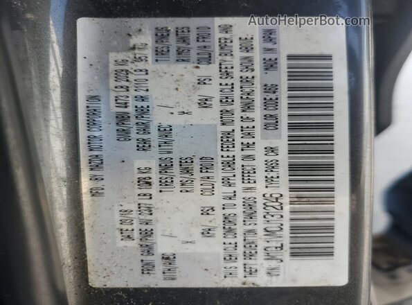 JM1GL1VM0J1312046 2018 MAZDA 6 Серый 
