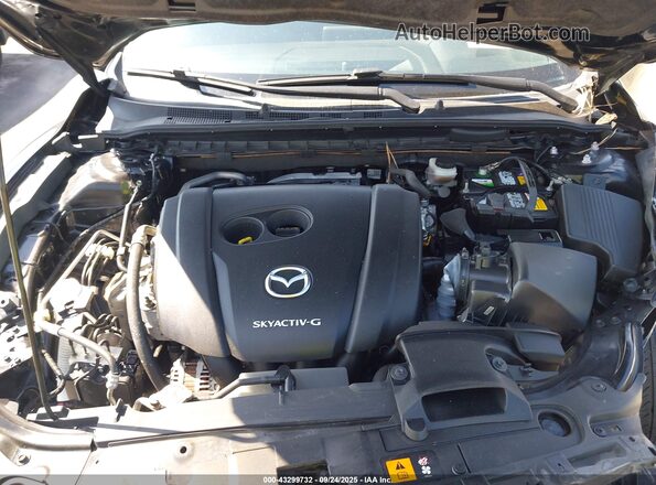 JM1GL1VM0L1515988 2020 MAZDA 6 Black Հետևի տեսք