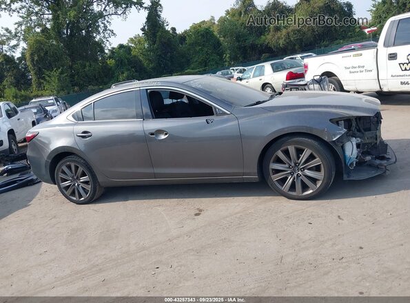 JM1GL1VM3J1320156 2018 MAZDA 6 Gray Widok wnętrza 360 stopni