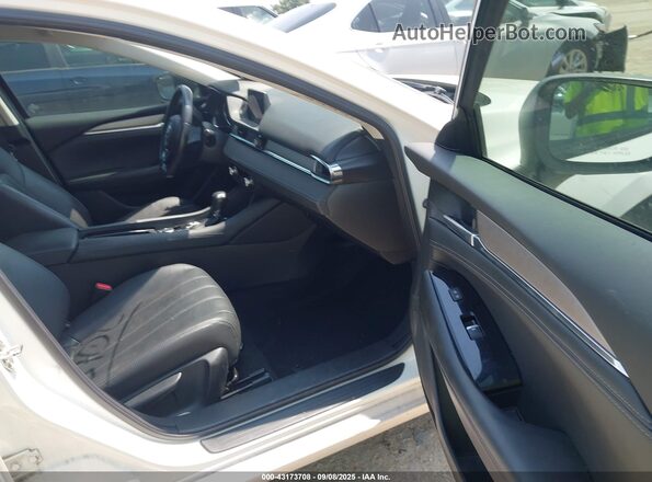 JM1GL1VM3L1526676 2020 MAZDA 6 White Widok wnętrza z przodu
