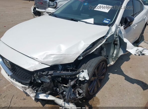 JM1GL1VM3L1526676 2020 MAZDA 6 White Widok z przodu