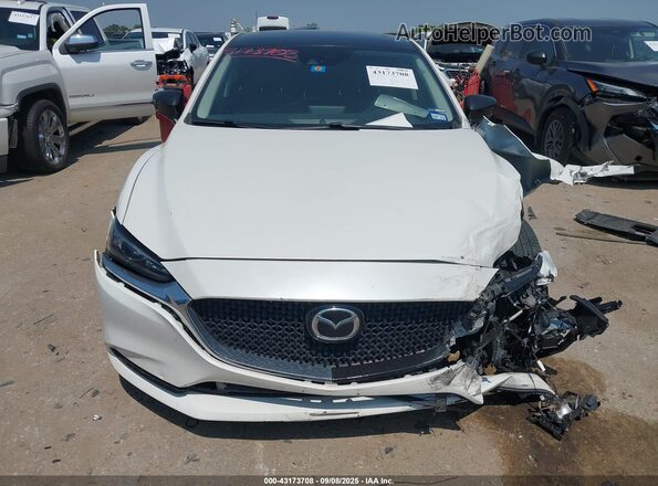 JM1GL1VM3L1526676 2020 MAZDA 6 White Widok deski rozdzielczej