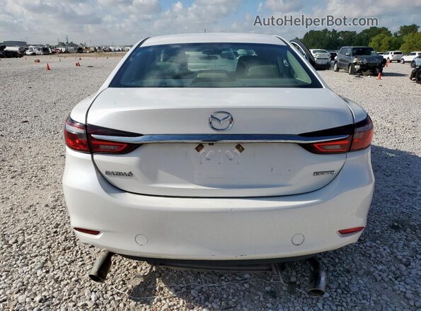 JM1GL1VM5M1603713 2021 MAZDA 6 White Vista trasera