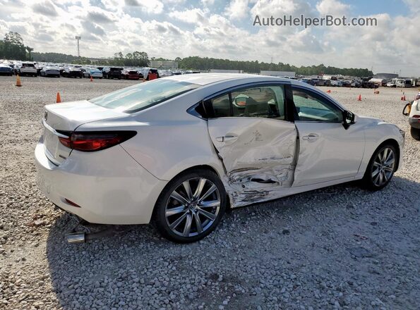 JM1GL1VM5M1603713 2021 MAZDA 6 White Trasero derecho