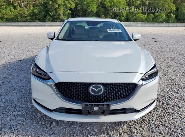 JM1GL1VM5M1603713 2021 MAZDA 6 White Vista frontal