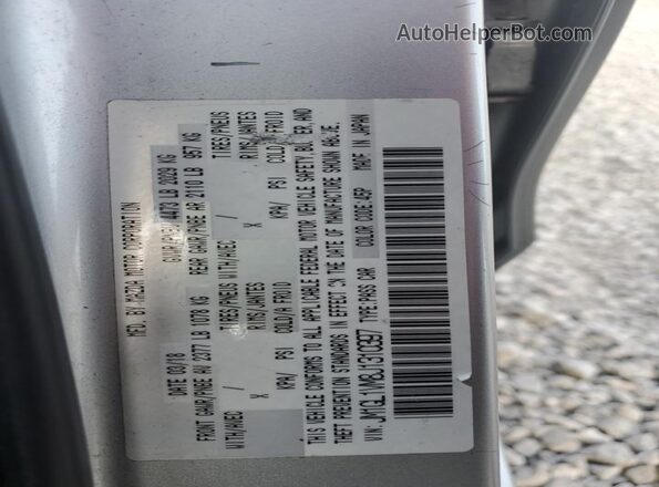 JM1GL1VM8J1310397 2018 MAZDA 6 Silver 