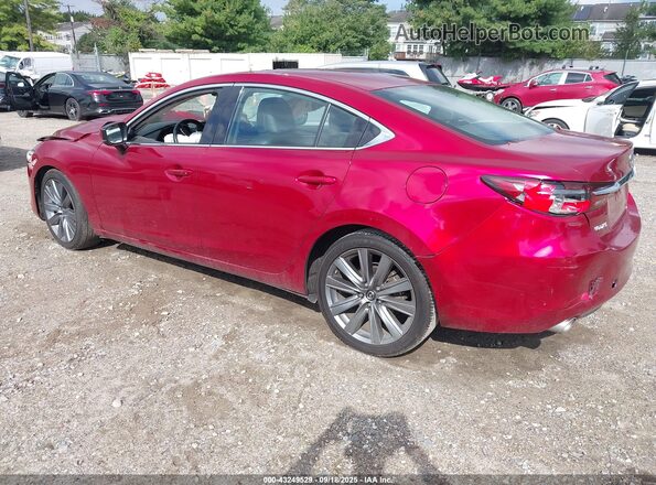 JM1GL1VM8L1524843 2020 MAZDA 6 Burgundy Trasero izquierdo