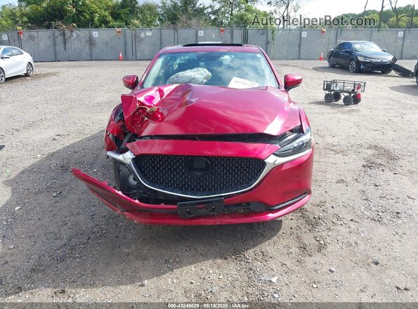 JM1GL1VM8L1524843 2020 MAZDA 6 Burgundy Vista del cuadro de instrumentos