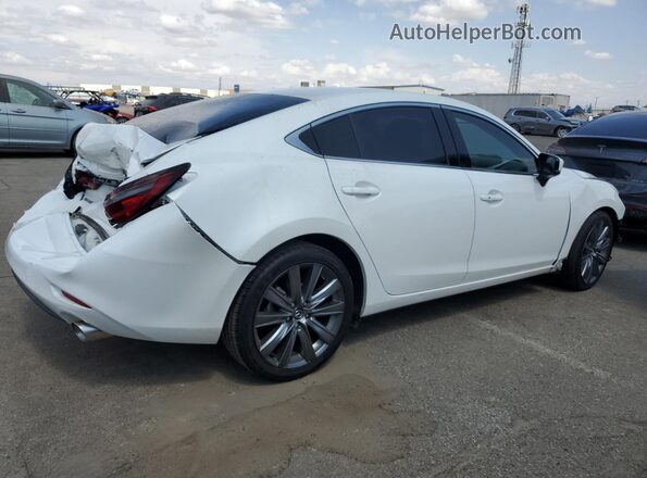 JM1GL1VMXM1603612 2021 MAZDA 6 White Հետևի աջ