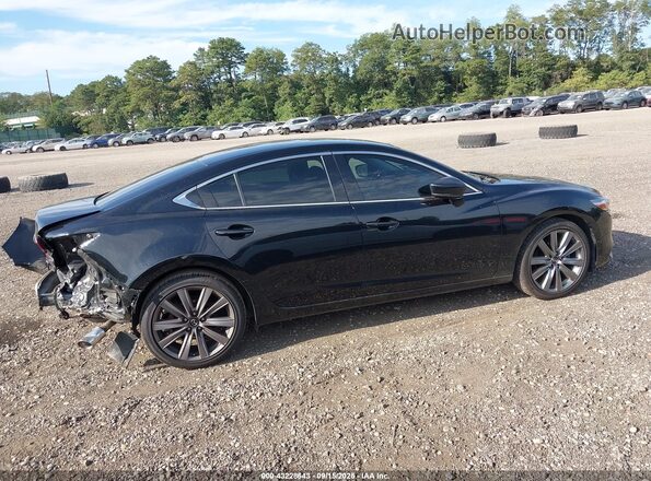 JM1GL1VMXM1613010 2021 MAZDA 6 Black Սալոնի հետևի տեսք