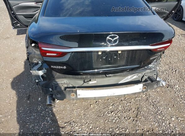 JM1GL1VMXM1613010 2021 MAZDA 6 Black Դիմացի տեսք