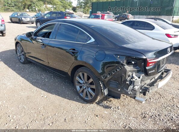 JM1GL1VMXM1613010 2021 MAZDA 6 Black Հետևի ձախ