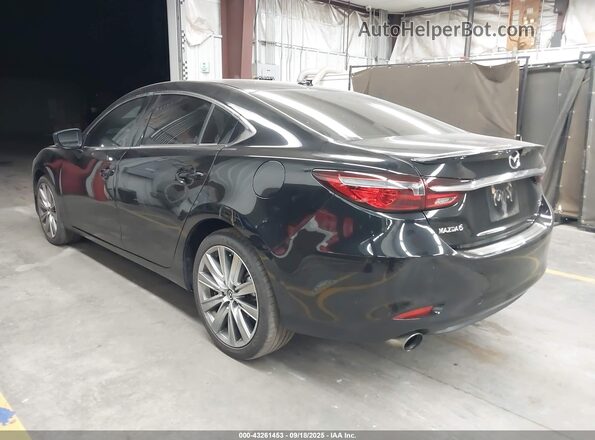 JM1GL1WY2M1613567 2021 MAZDA 6 Black Rear left